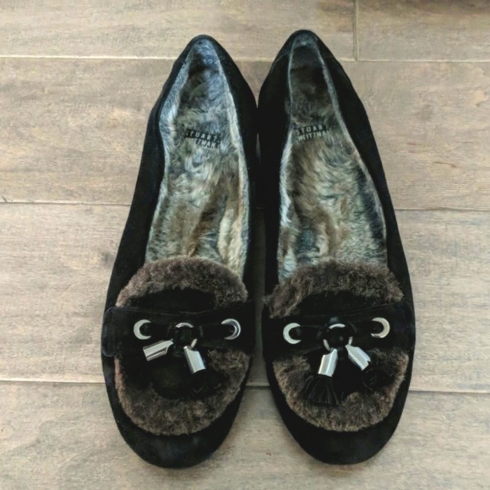 Stuart Weitzman Suede Loafers